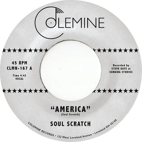 the album cover for Soul Scratch - America