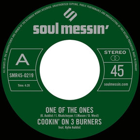 the album cover for Cookin On 3 Burners - One Of The Ones / Force Of Nature