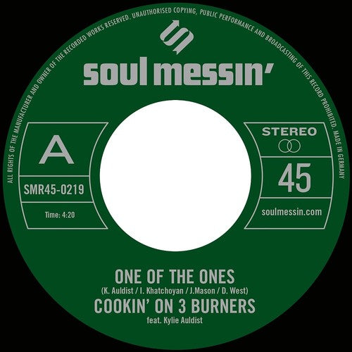 Cookin On 3 Burners - One Of The Ones / Force Of Nature [7" Vinyl]