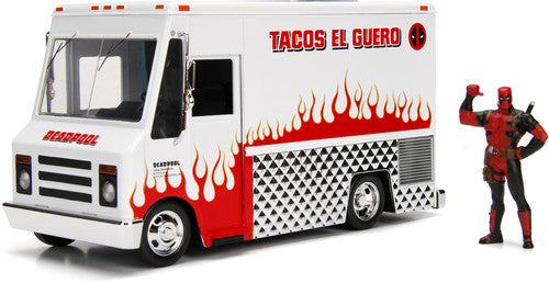 Marvel Deadpool & Taco Truck Die-cast Car - Marvel Deadpool & Taco Truck Die-cast Car - Collectibles