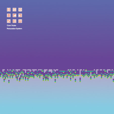 the album cover for Com Truise - Persuasion System (Blue) [Colored Vinyl]