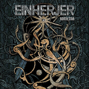 the album cover for Einherjer - North Star