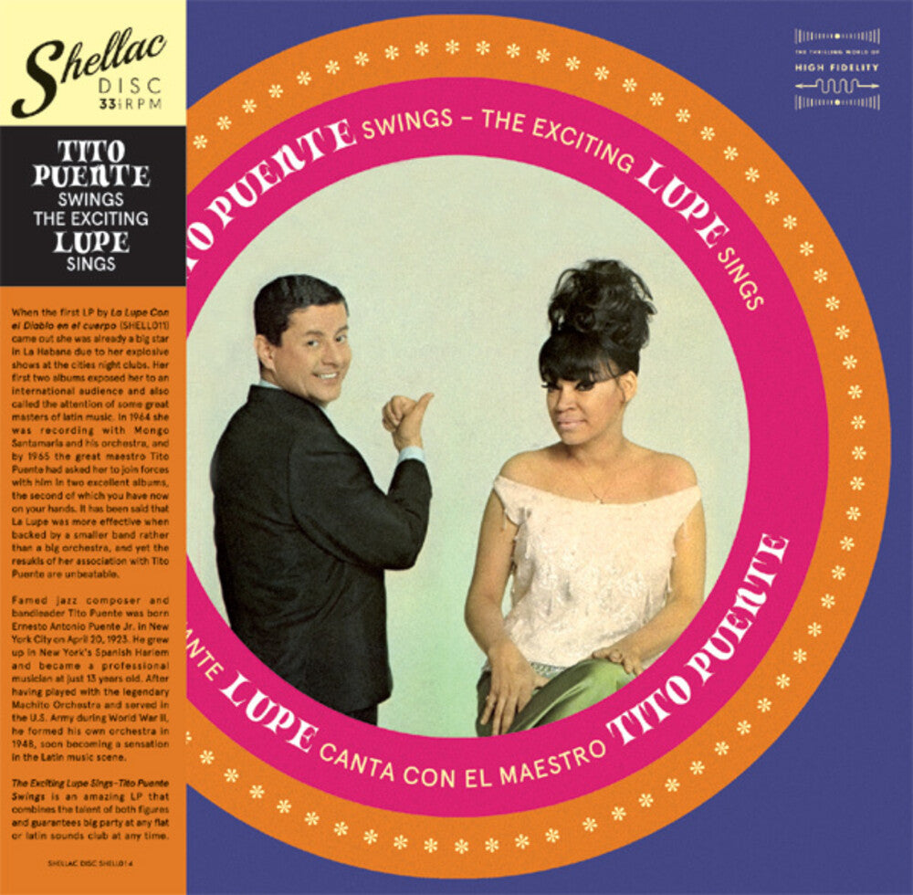 the album cover for La Lupe / Tito Puente - Tito Puente Swings The Exciting Lupe Sings