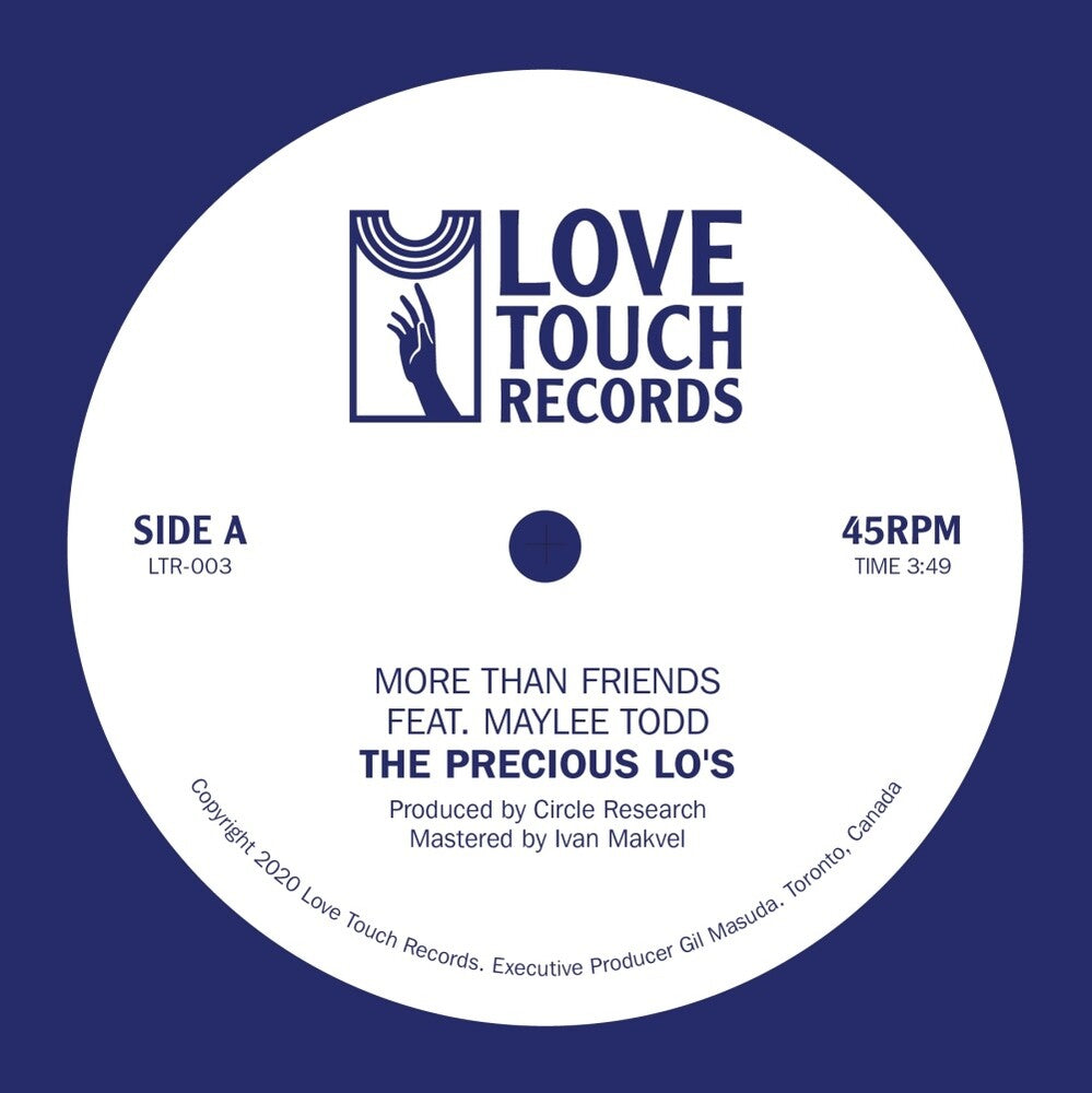 Precious Lo's - More Than Friends feat. Maylee Todd [7" Vinyl]