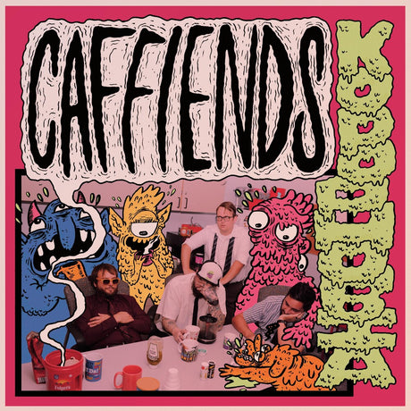 the album cover for CafFiends - Kopophobia