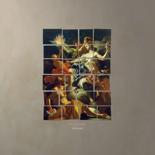 the album cover for Luxury - Trophies [Clear Vinyl]