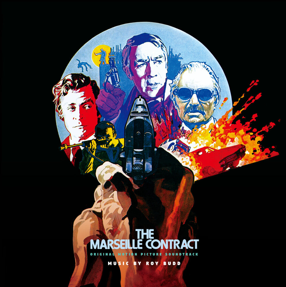 the album cover for Roy Budd  (Blk) - The Marseille Contract (The Destructors) (Original Motion Picture Soundtrack)
