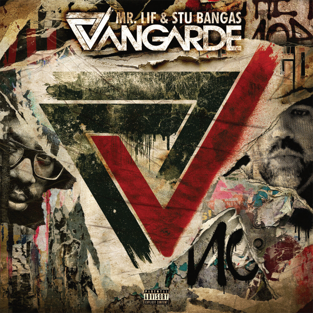 the album cover for Vangarde (Mr. Lif & Stu Bangas) - Vangarde