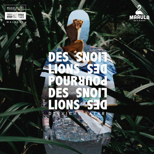 the album cover for Des Lions Pour Des Lions - Derviche safari