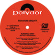 the album cover for Roy Ayers Ubiquity - Running Away / Love Will Bring Us Back Together
