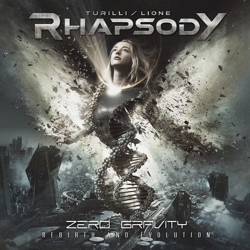 the album cover for Turilli - Zero Gravity (Rebirth And Evolution) [Import LP]