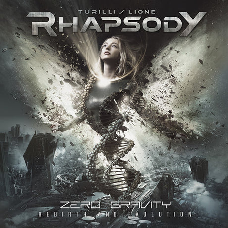 the album cover for Turilli - Zero Gravity (Rebirth And Evolution) [Import LP]