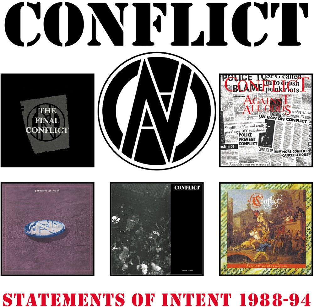 Conflict - Statements Of Intent 1988-1994 [CD]