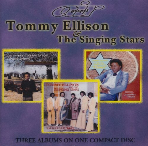 Tommy Ellison - 3 Albums on 1 CD Music CD