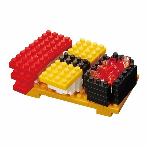 Nanoblock - Collection Series - Foods - Sushi Building Kit - Collectibles