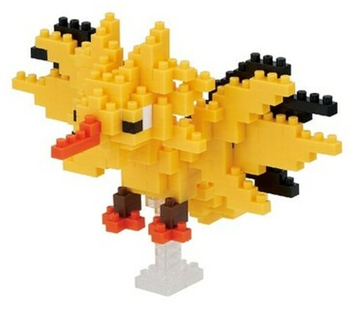 Nanoblock - Pokemon Series - Zapdos Building Kit - Collectibles