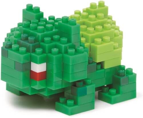Nanoblock - Pokemon Series - Bulbasaur Bilding Kit - Collectibles