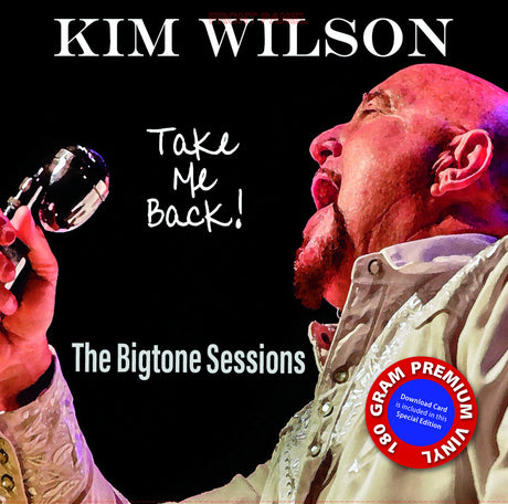 the album cover for Kim Wilson - Take Me Back [180 Gram]