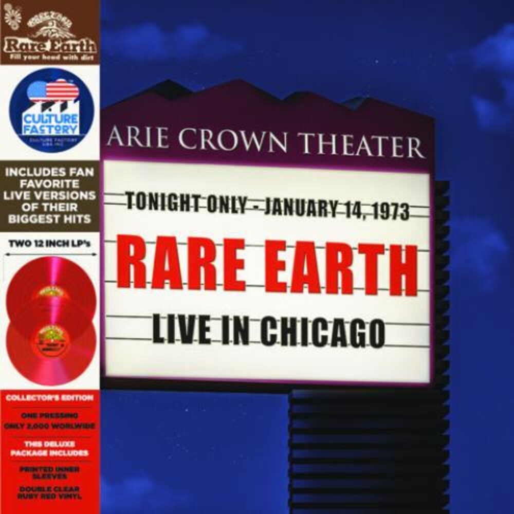 Live in Chicago (Red Translucent Vinyl) [LP]
