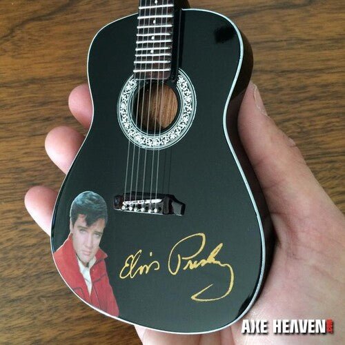 Axe Hvn Ep340 Elvis Presley Signature Black Acoust - Axe Hvn Ep340 Elvis Presley Signature Black Acoust - Collectibles