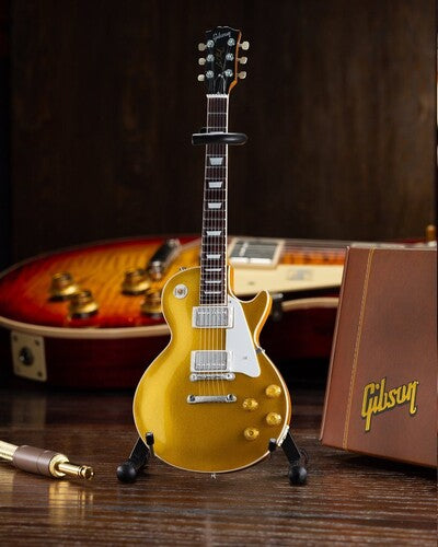 Axe Hvn Gg121 Gibson 1957 Les Paul Gold Top Mini G - Axe Hvn Gg121 Gibson 1957 Les Paul Gold Top Mini G - Collectibles