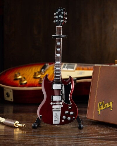 Axe Hvn Gg220 Gibson 1964 Sg Standard Cherry Mini - Axe Hvn Gg220 Gibson 1964 Sg Standard Cherry Mini - Collectibles