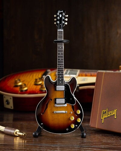 Axe Hvn Gg322 Gibson Es335 Vintage Sunburst Mini G - Axe Hvn Gg322 Gibson Es335 Vintage Sunburst Mini G - Collectibles