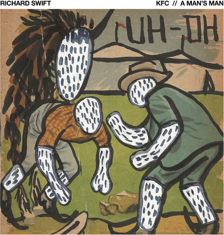 the album cover for Richard Swift - Kfc / A Man's Man