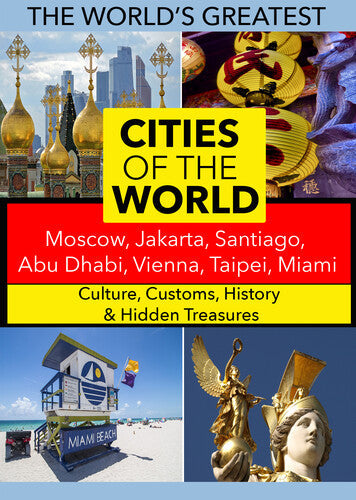 Cities Of The World: Moscow, Jakarta, Santiago - Cities Of The World: Moscow, Jakarta, Santiago - DVD