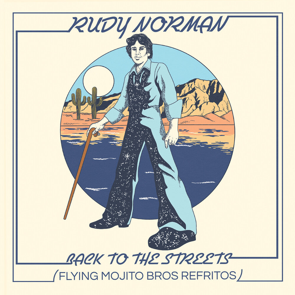 the album cover for Rudy Norman  / Flying Mojito Bros - Back To The Streets (Flying Mojito Bros Refritos)