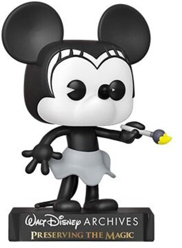 Funko Pop! Disney: - Minnie Mouse- Plane Crazy Minnie(1928) - Collectibles