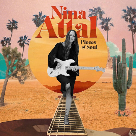 the album cover for Nina Attal - Pieces Of Soul [Colored Vinyl] (Pnk) (Red) (Ylw) (Aus)