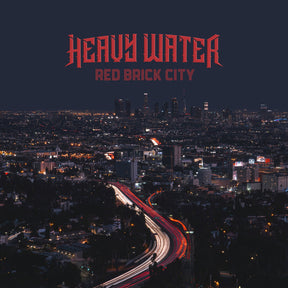 the album cover for Heavy Water - Red Brick City