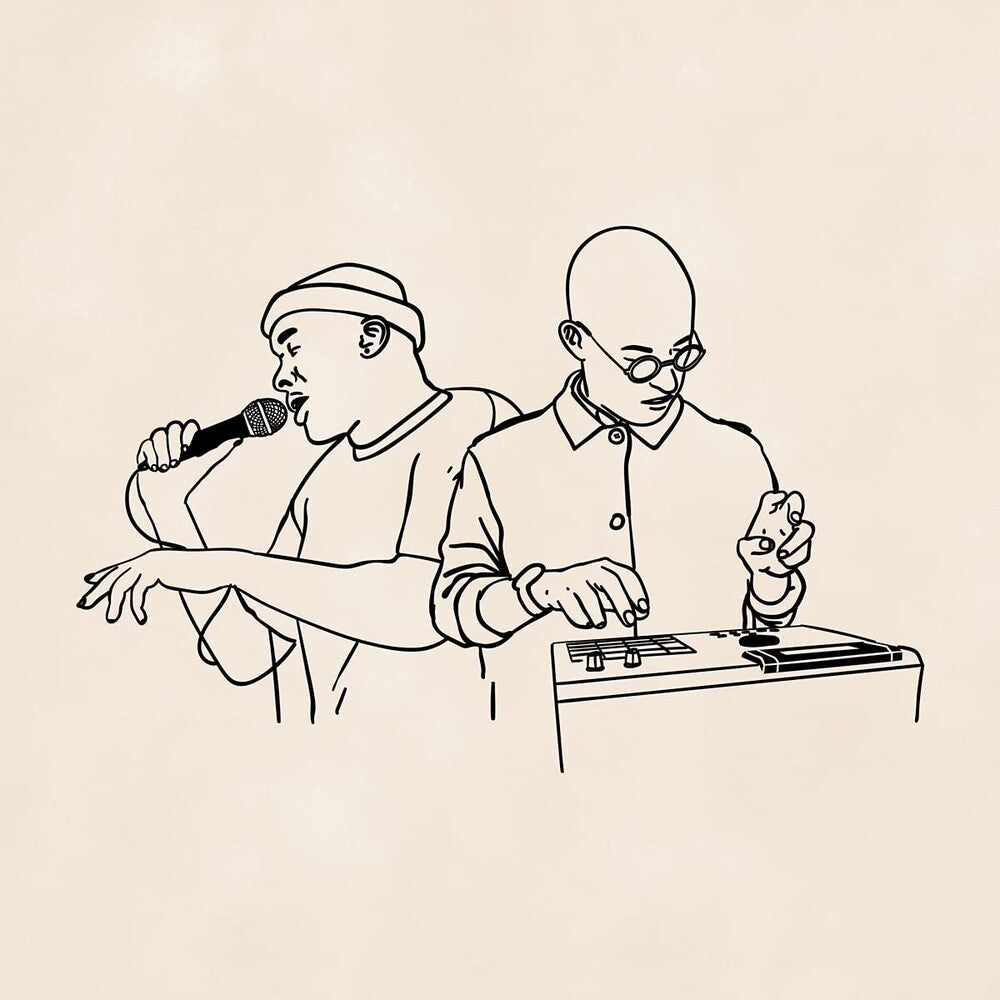 the album cover for Mr Jukes / Barney Artist - The Locket [LP]