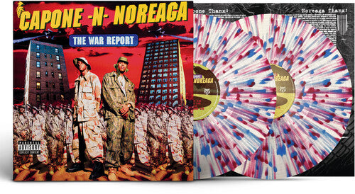 The War Report (Clear Vinyl with Red & Blue Splatter Vinyl) (Vinyl)