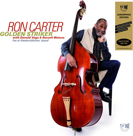 the album cover for Ron Carter  / Malone,Russell / Vega,Donald - Golden Striker (Audp)