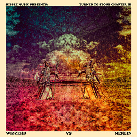 the album cover for Turned to Stone - Chapter III: Wizzerd Vs Merlin