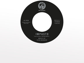 the album cover for Sven Wunder - Impasto / Prussian Blue