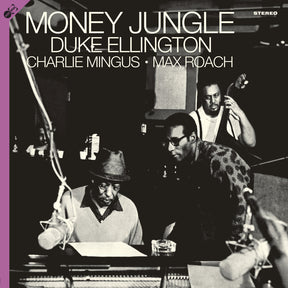 the album cover for Duke Ellington  / Mingus,Charles / Roach,Max - Money Jungle (Bonus Cd) (Bonus Tracks) [180 Gram] (Spa)