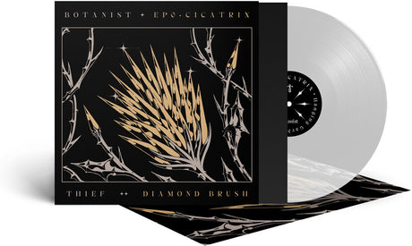 the album cover for Botanist / Thief - Cicatrix / Diamond Brush (Clear Vinyl) [Colored Vinyl]
