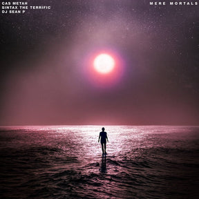 the album cover for Cas Metah / Sintax the Terrific / DJ Sean P - Mere Mortals