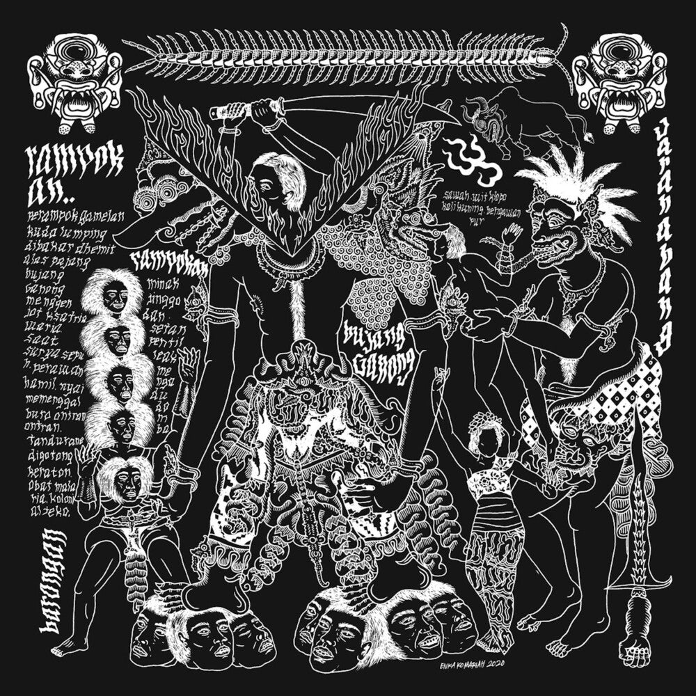 the album cover for Raja Kirik - Rampokan (White Vinyl) [Colored Vinyl] (Wht)