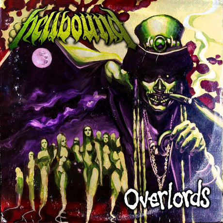 the album cover for Hellbound - Overlords (Purple Vinyl) [Colored Vinyl] (Gate) (Purp)