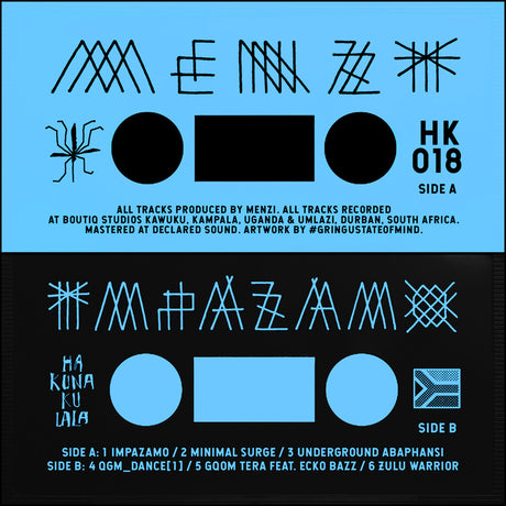 the album cover for Menzi - Impazamo (Ep)