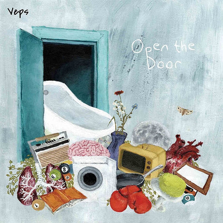 the album cover for Veps - Open The Door (Uk)