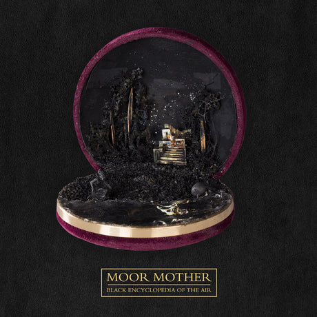 the album cover for Moor Mother - Black Encyclopedia Of The Air [LP]
