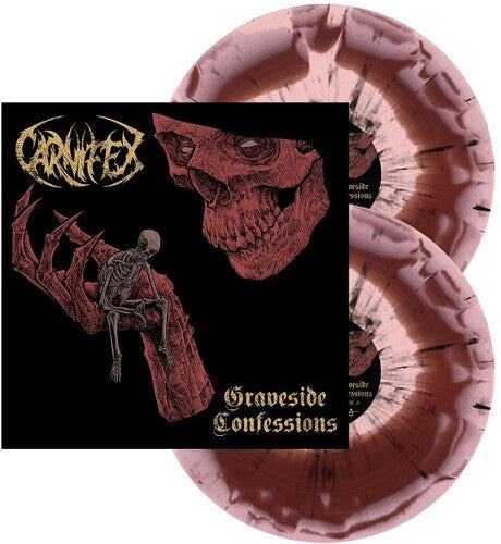 Graveside Confessions (Red & Pink Swirl w Black Splatter) (Vinyl)