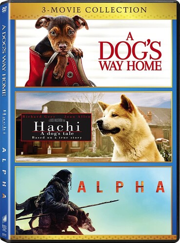 Alpha (2018) / Dog's Way Home / Hachi: Dog's Tale - Alpha (2018) / Dog's Way Home / Hachi: Dog's Tale - DVD
