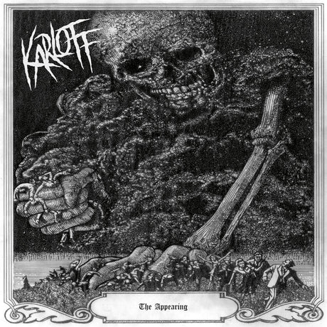 the album cover for Karloff - Appearing