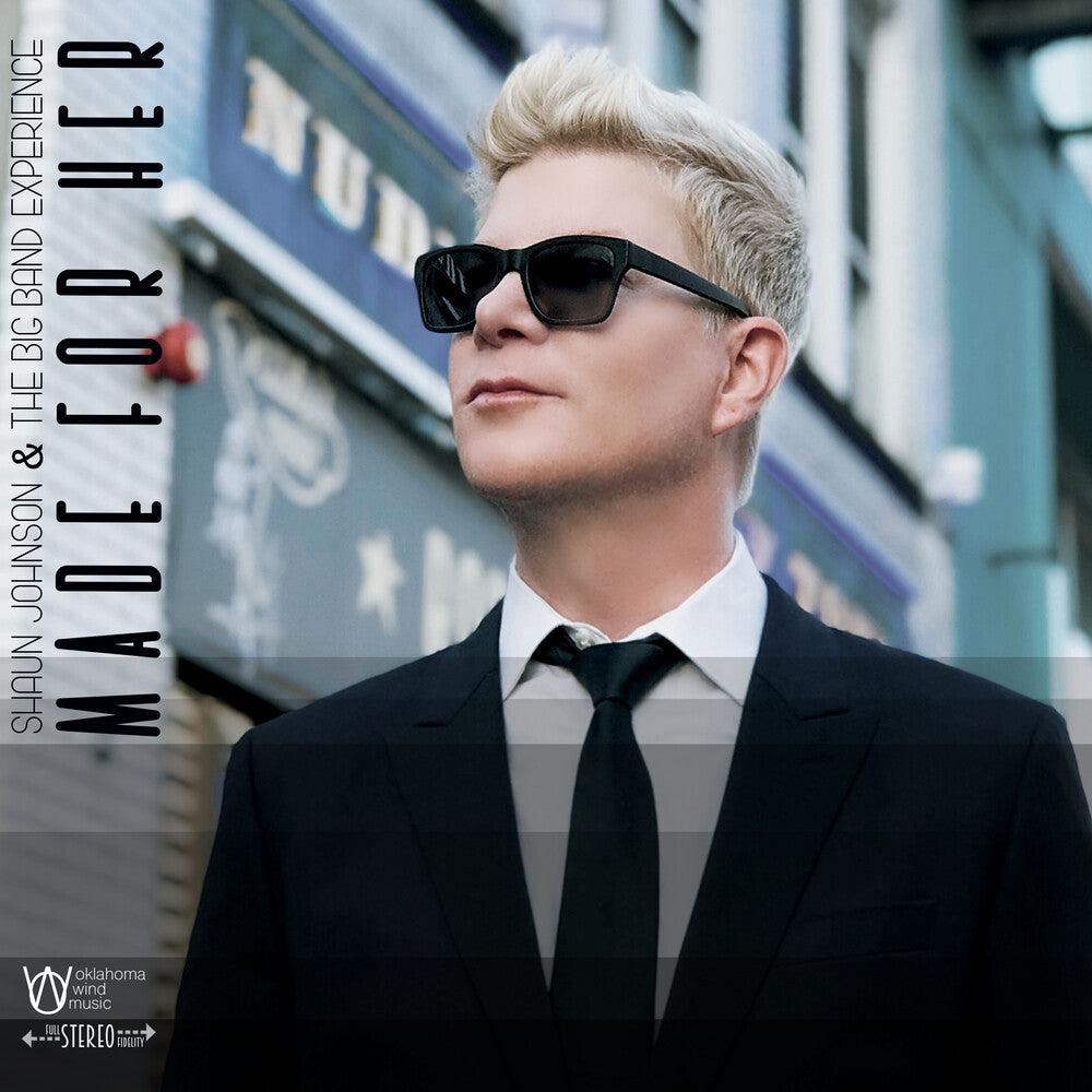 the album cover for Shaun Johnson Big Band Experience - Made For Her